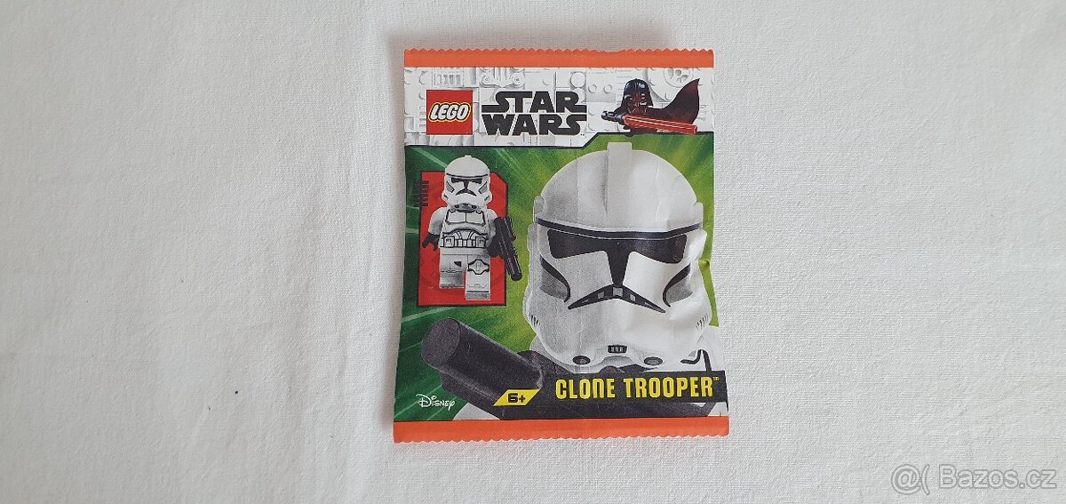 Nová LEGO SW minifigurka Clone Trooper