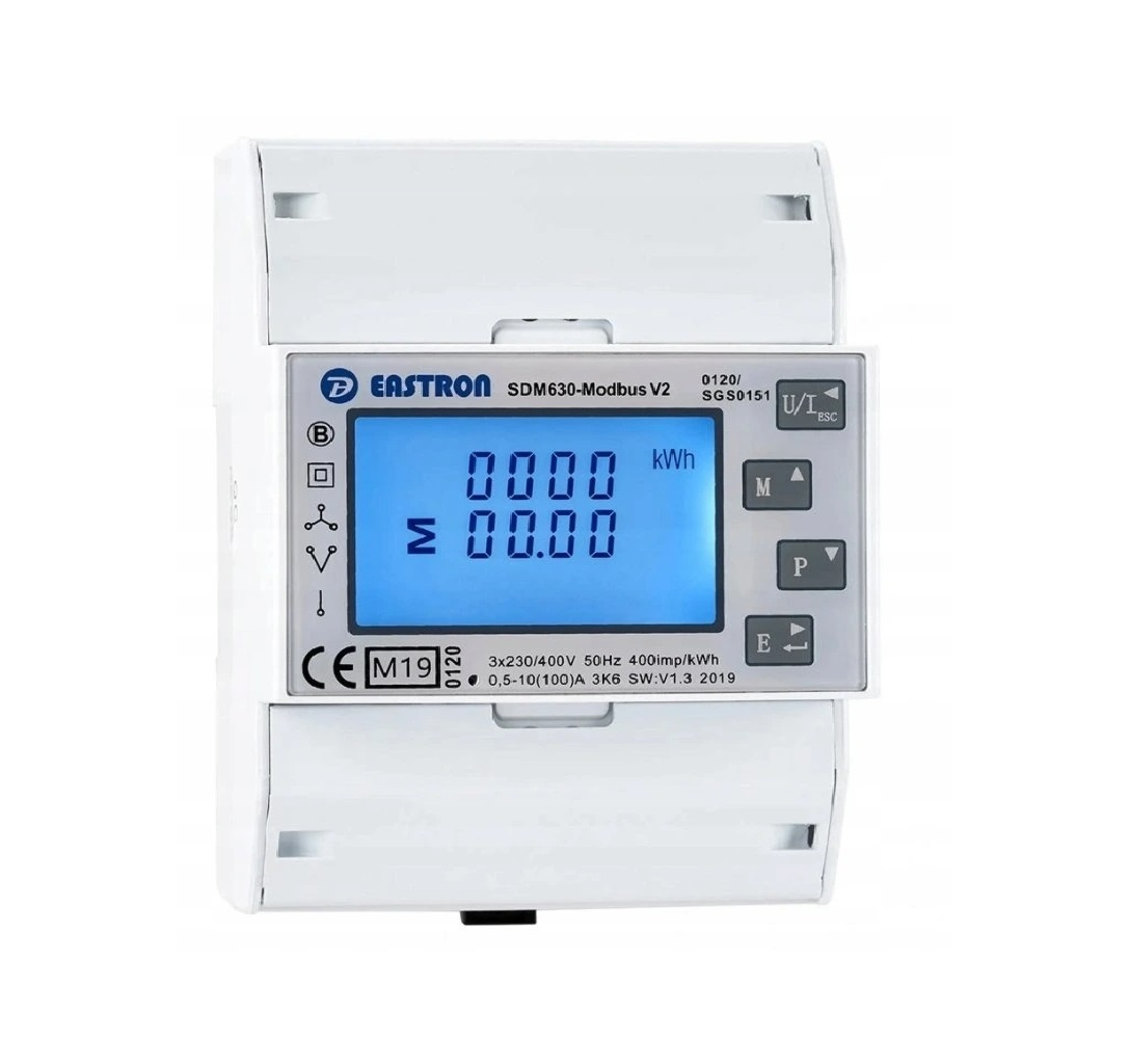 Elektroměr Modbus Eastron SDM630 V2
