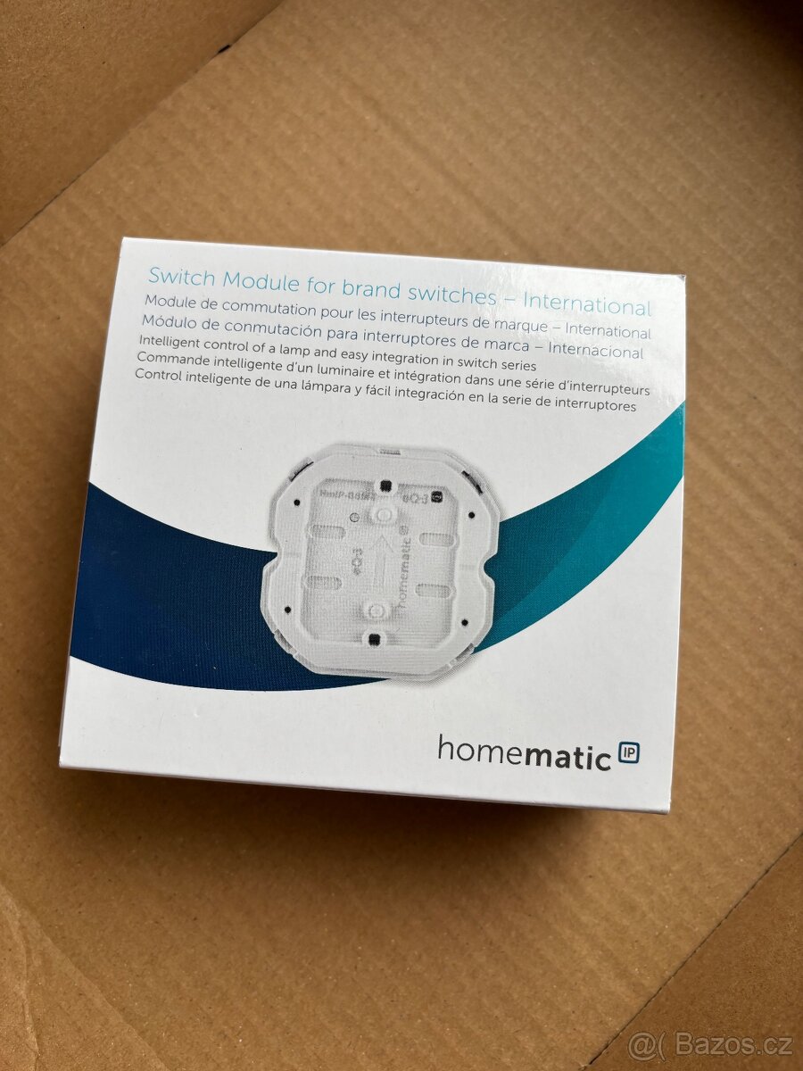 Homematic IP Spínací akční člen s měřením - 6A