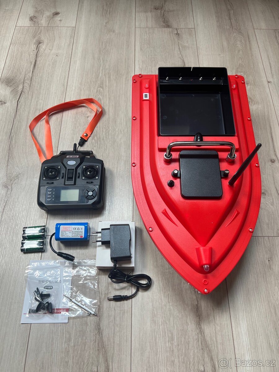 Zavážecí loďka na ryby s GPS (NOVÁ)