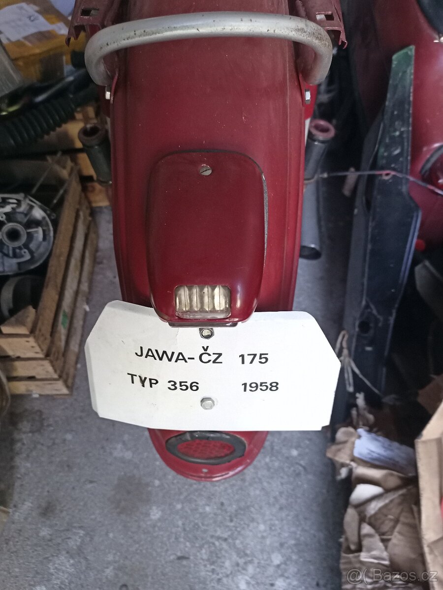 JAWA ČZ 175 - bez TP a SPZ