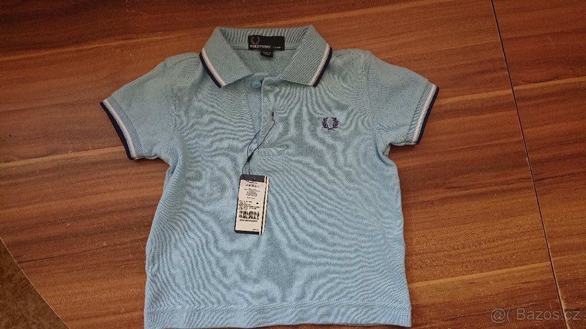 Dětské Polo Fred Perry, 6-12 měsíců, NOVÉ
