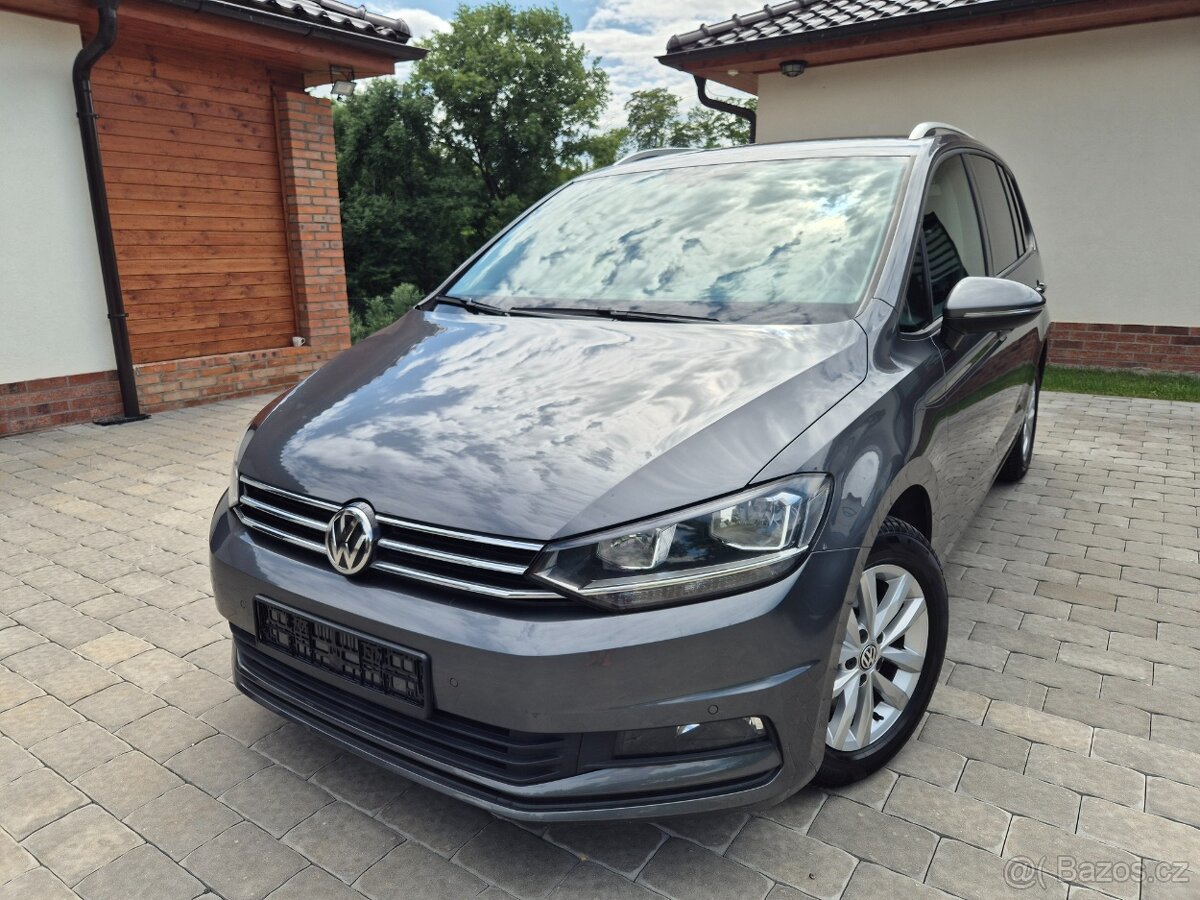 Vw Touran 1.6Tdi 85kw DSG-Plný servis Vw-2018Rok