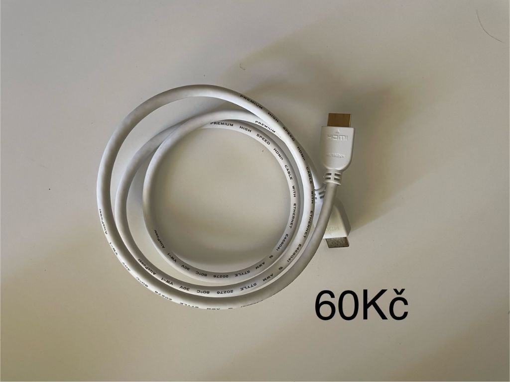 HDMI kabel 1m – 4K@60Hz, HDMI 2.0, pozlacené konektory