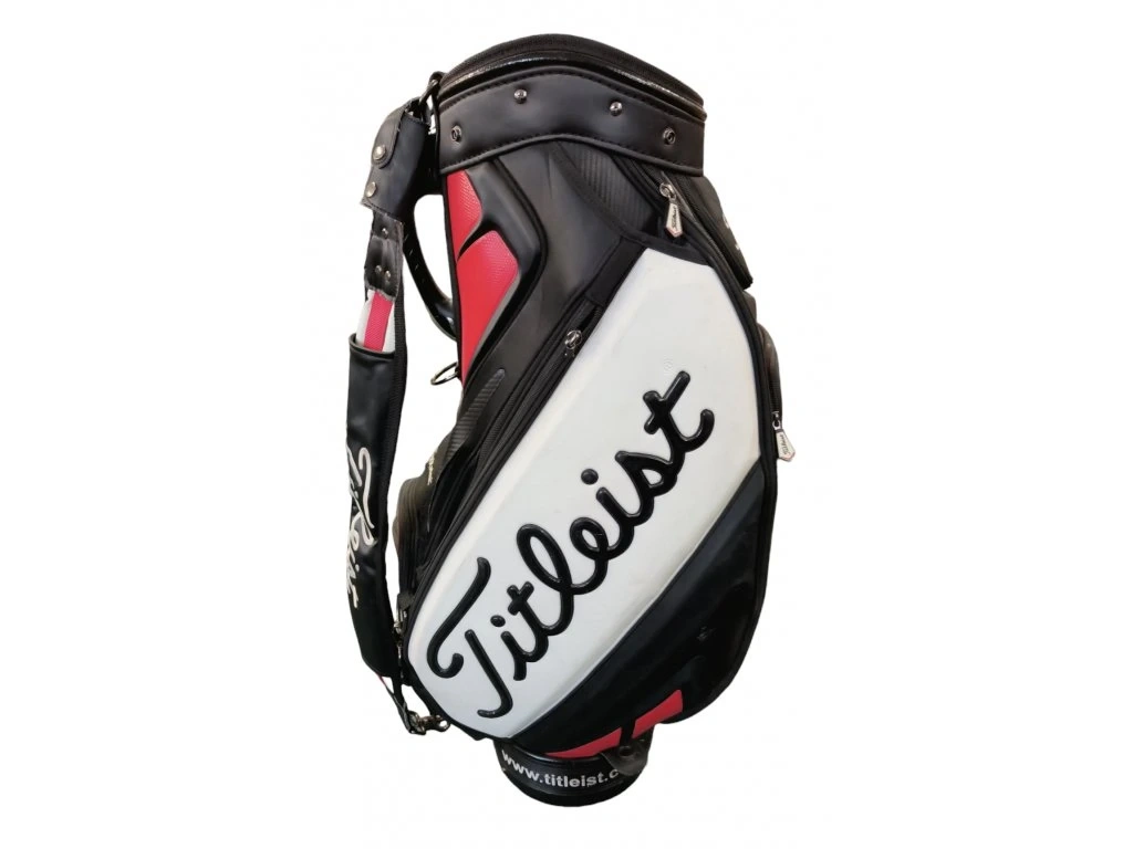 Titleist Tour Series Premium stand bag černá/červená