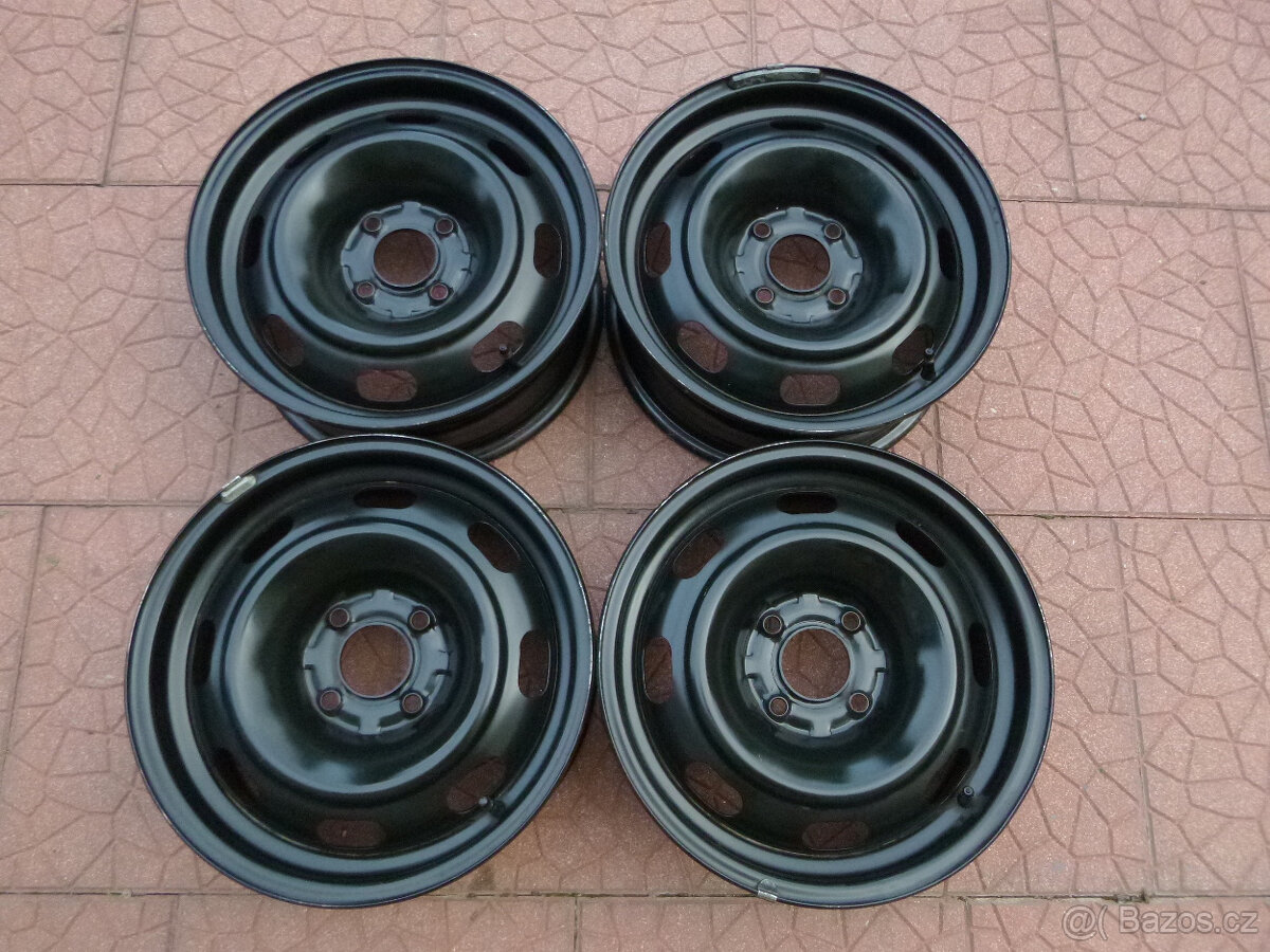Plechové disky kola Peugeot Citroen 4x108 6Jx15 ET27