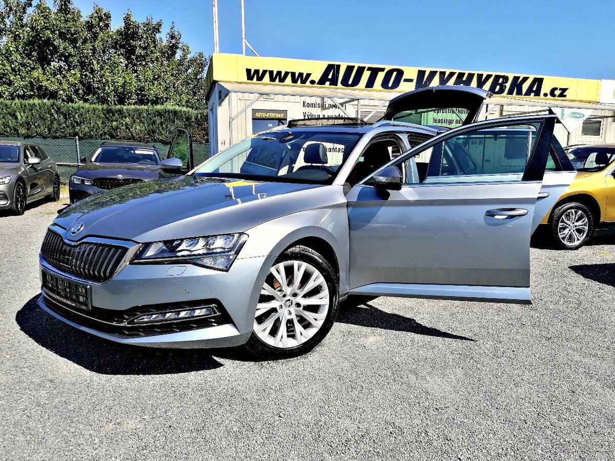 Škoda Superb 2.0 TDi DSG,STYLE,KŮŽE,PANO