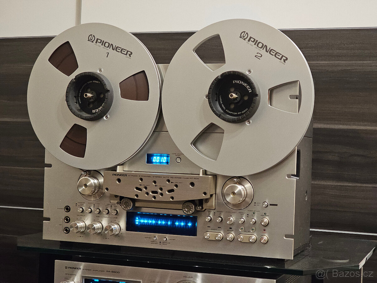 Kotoučový magnetofon Pioneer RT-909 po servisu
