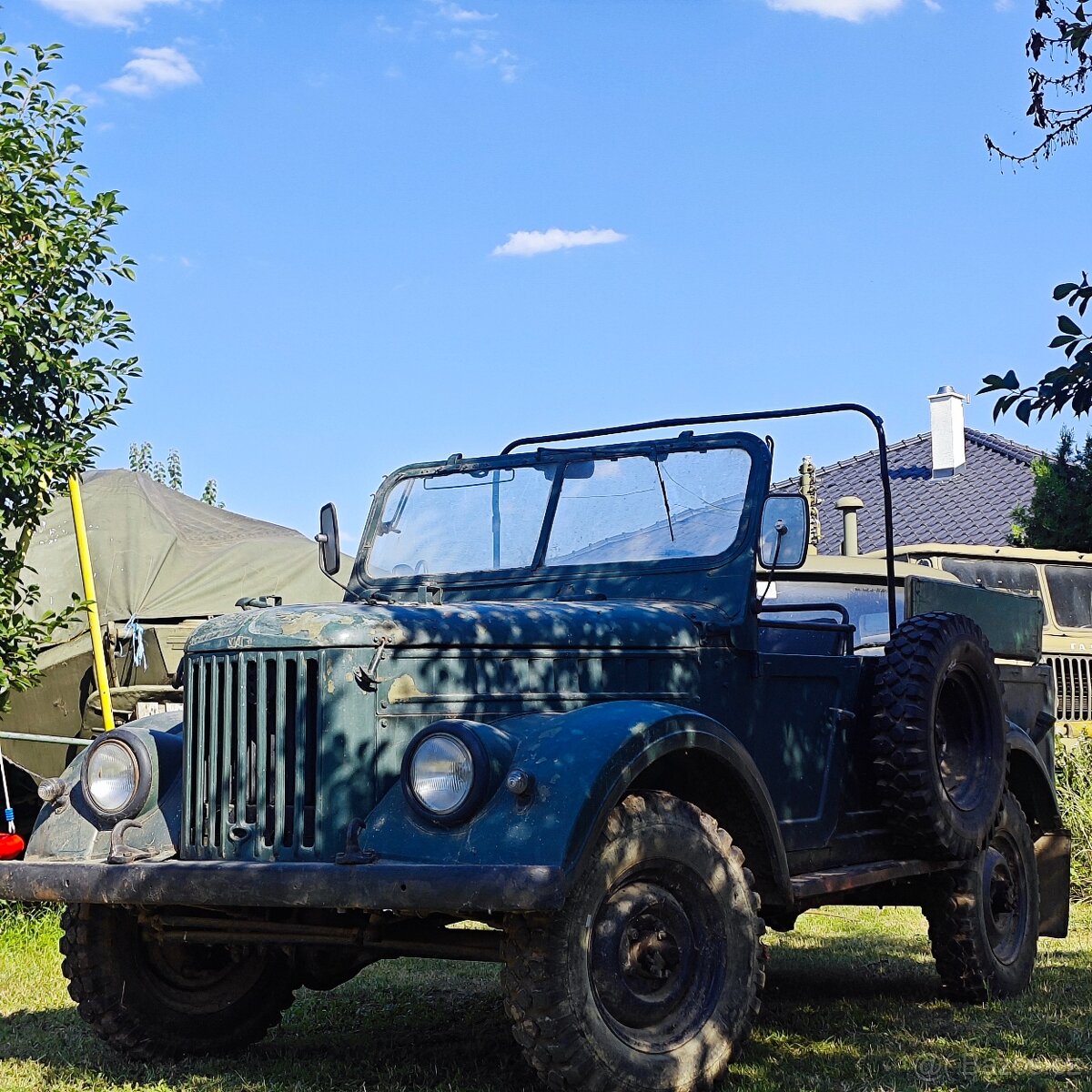 prodám vojenský gaz 69  4x4
