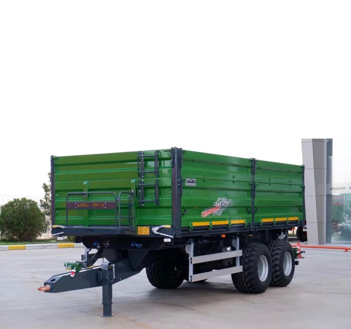 Traktorový vlek caselli 10t tandem