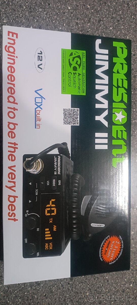 Cb vysílačka PRESIDENT JIMMY III