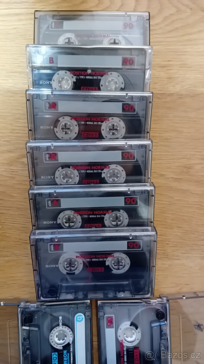Mc kazety Sony a Basf