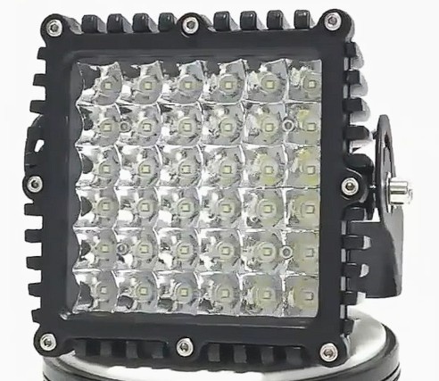 LED pracovní světla 6" 180W – sada s kabeláží a relé