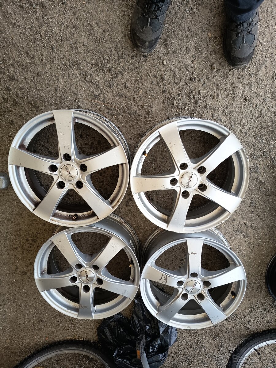 alu disky, kola 5x114,3 R16 ET 47