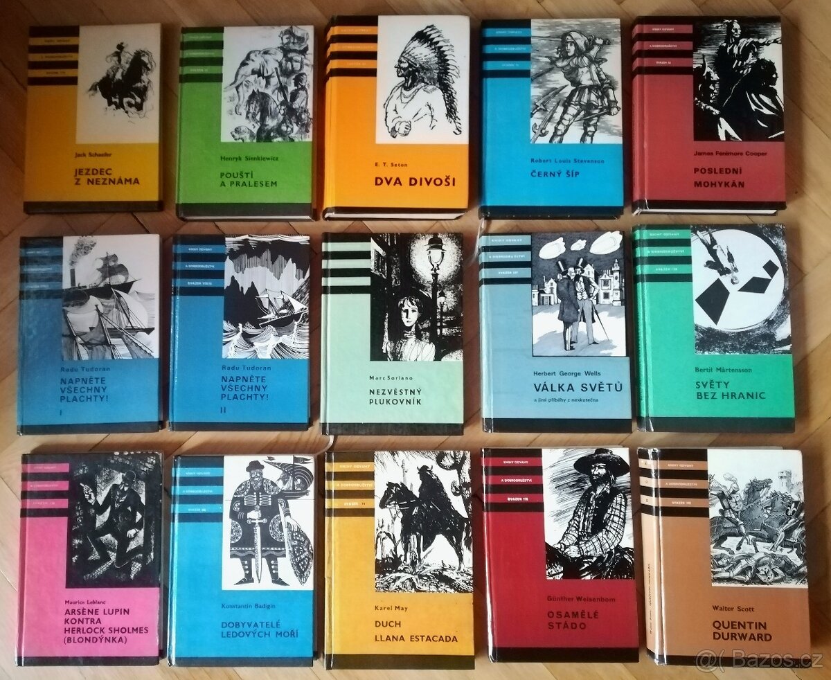 KOD, knihy odvahy a dobrodružství