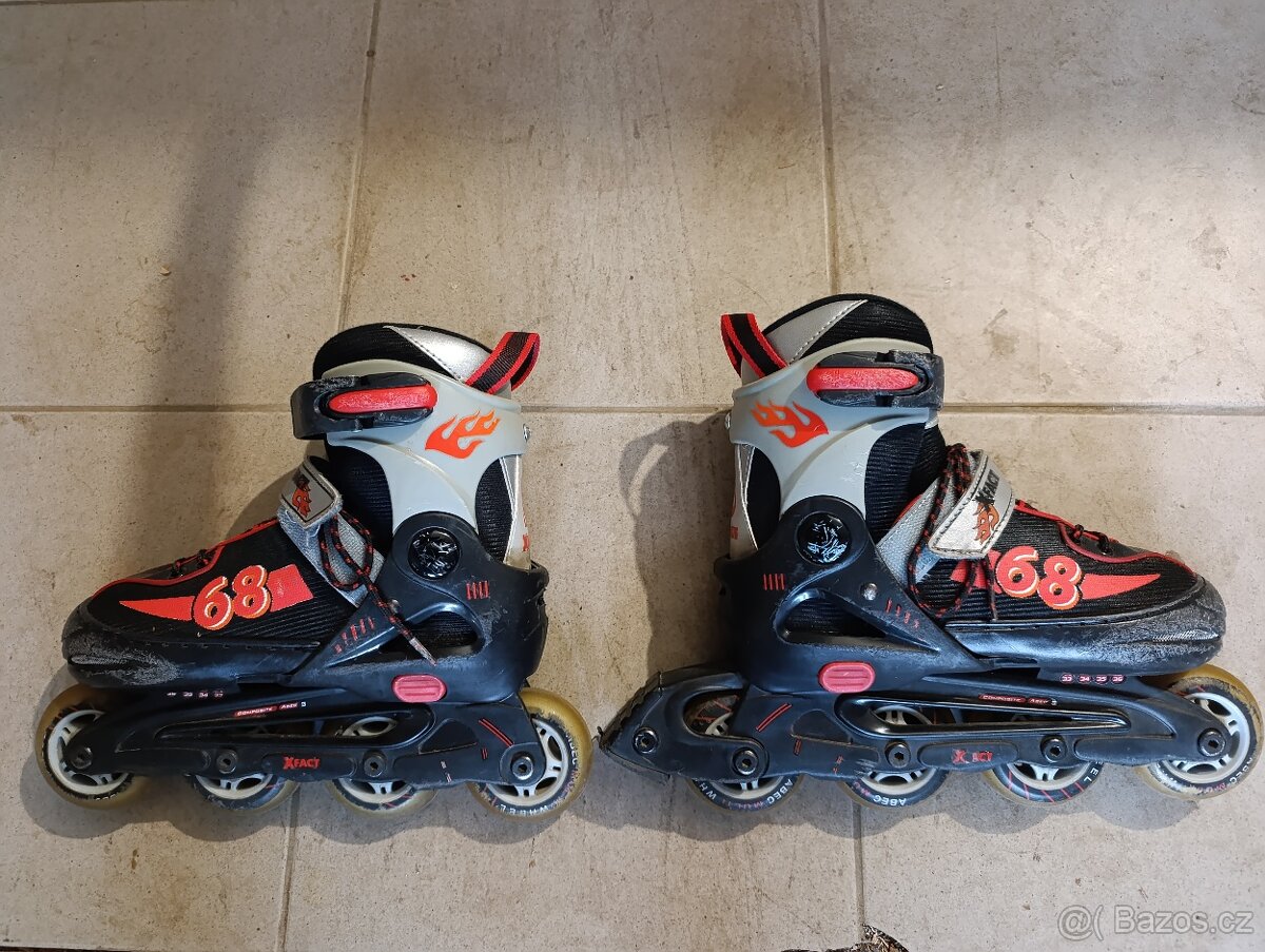 Inline brusle vel. 33-36