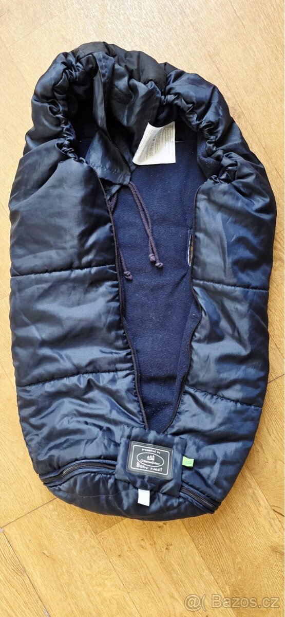 Zimní fusak a Rukávník do kočárku