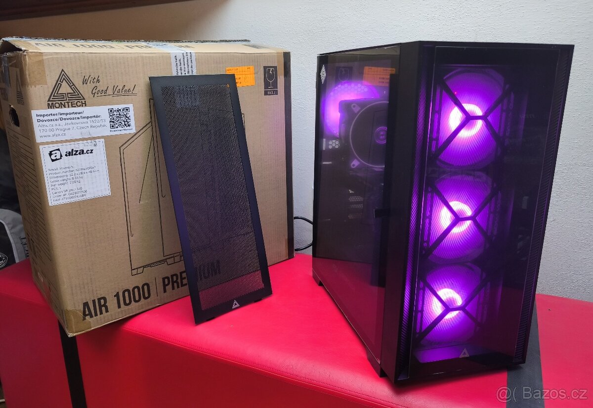 Herní PC Ryzen7 5700X 32GB RAM RTX 3080 12 M záruka