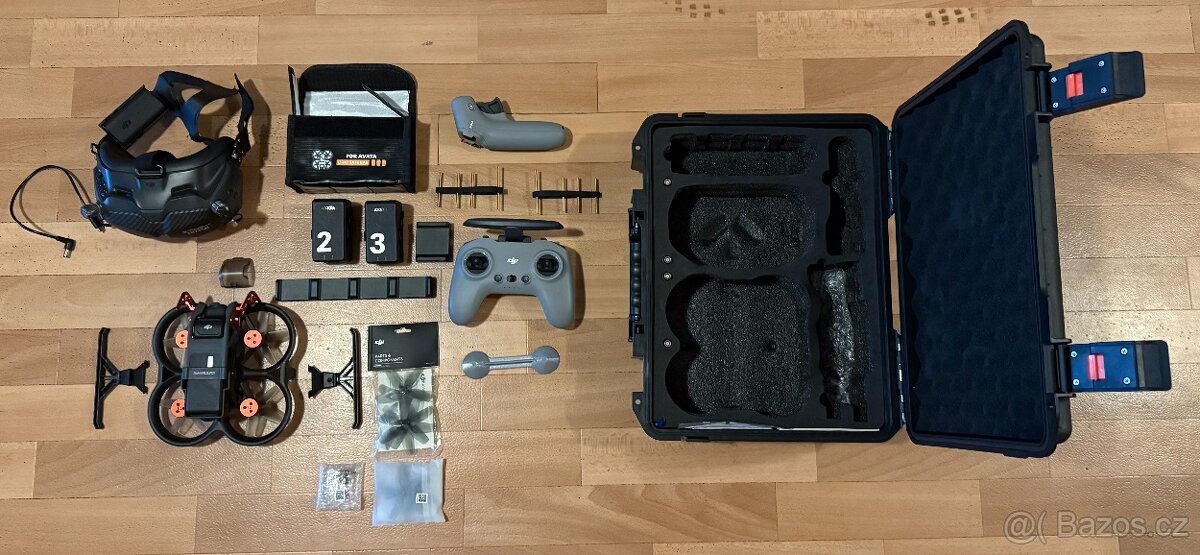 Dron DJI Avata+brýle DJI FPV Goggles V2+ovladač DJI FPV RC2