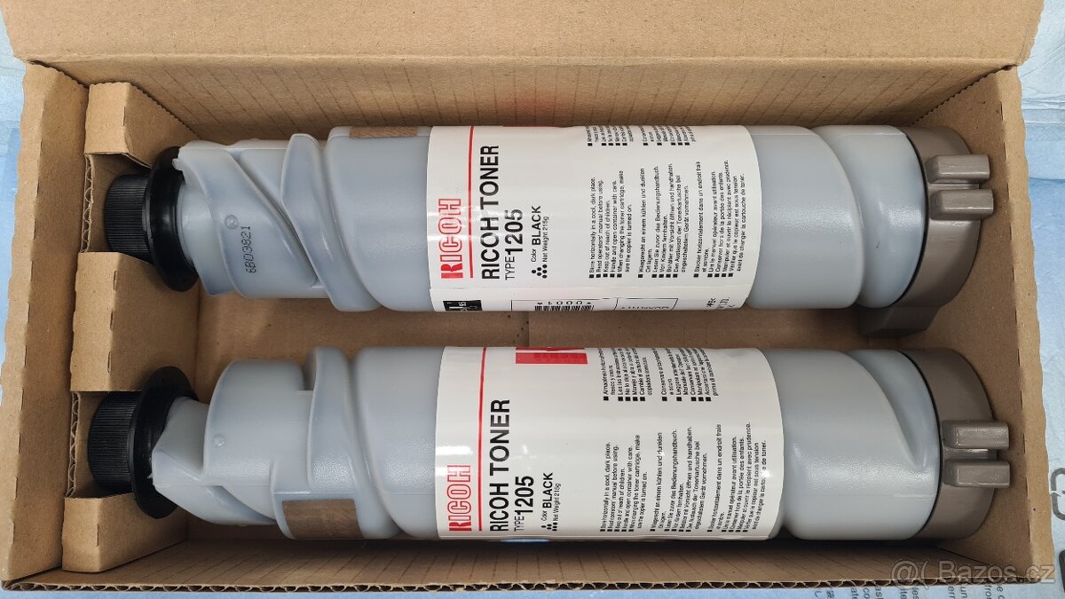 Nový - 2ks Ricoh Toner Type 1205 (885067)