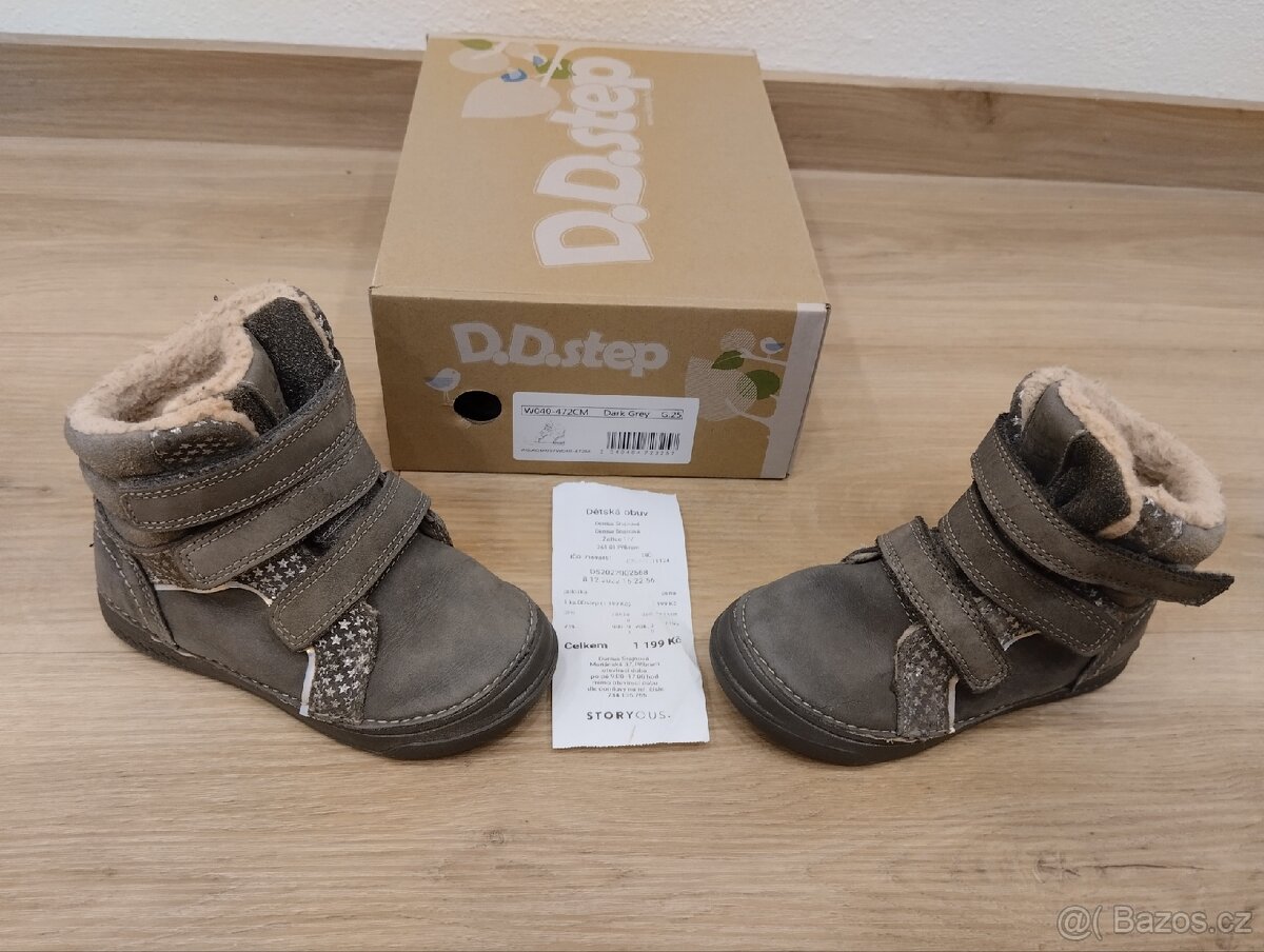 Zimní boty D.D step vel. 25