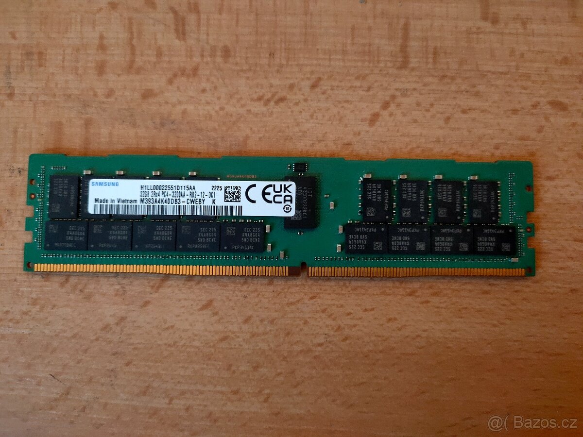 32GB RAM DDR4 ECC