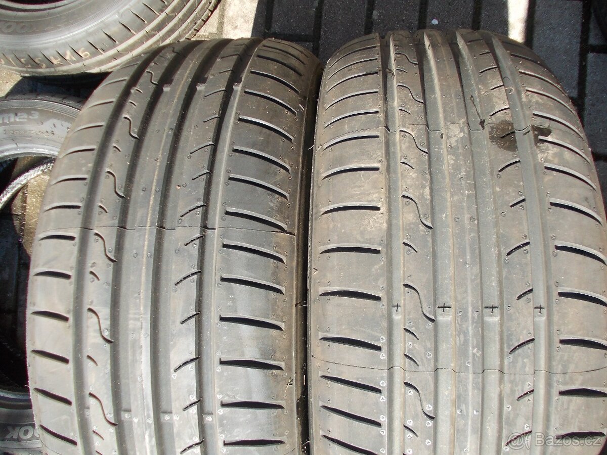 205/55R16 2ks DUNLOP NOVÉ NEJETÉ