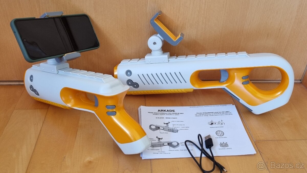 Pistole 2x laserové Arcade
