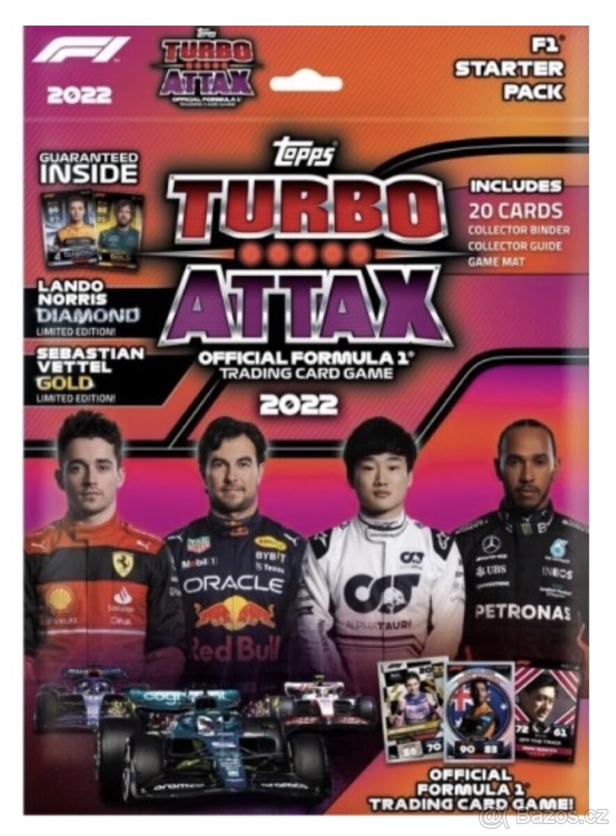 Karty Formule 1 Turbo Attax 2022