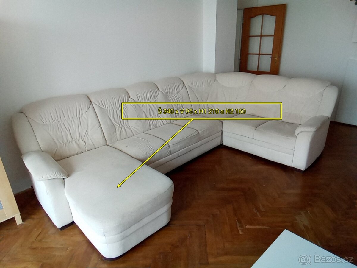 Sedací souprava do U