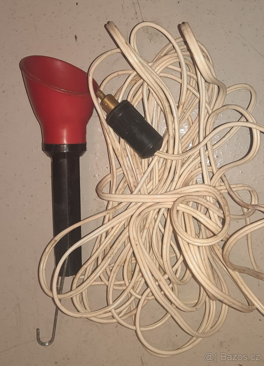 Retro montážní auto lampa