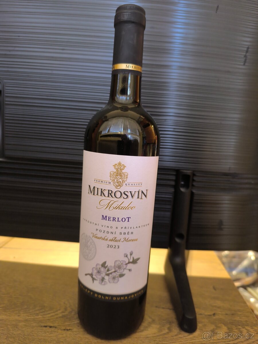 Merlot - Mikrosvín , Mikulov
