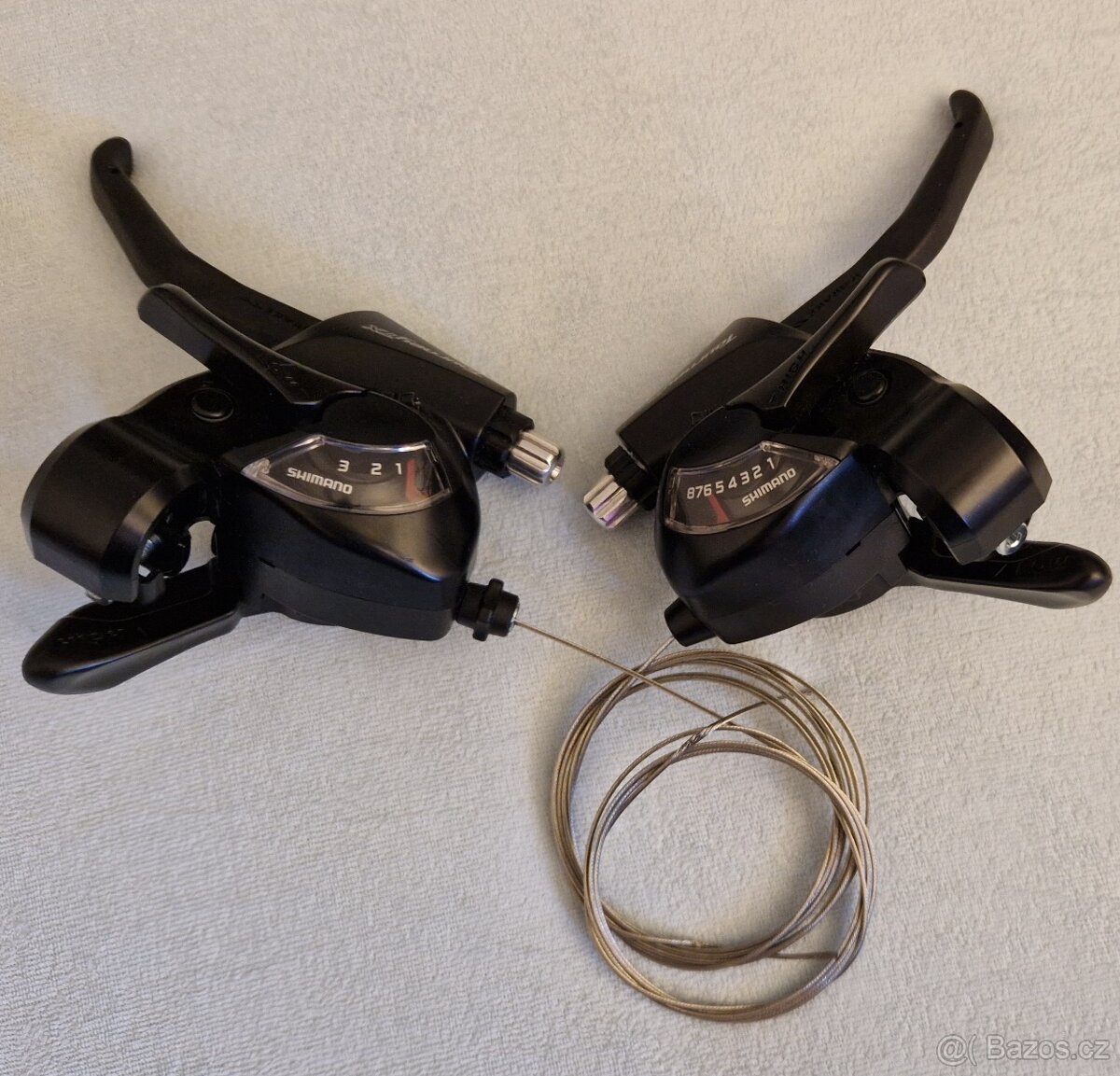 Brzdové řadicí páky Shimano 3x8
