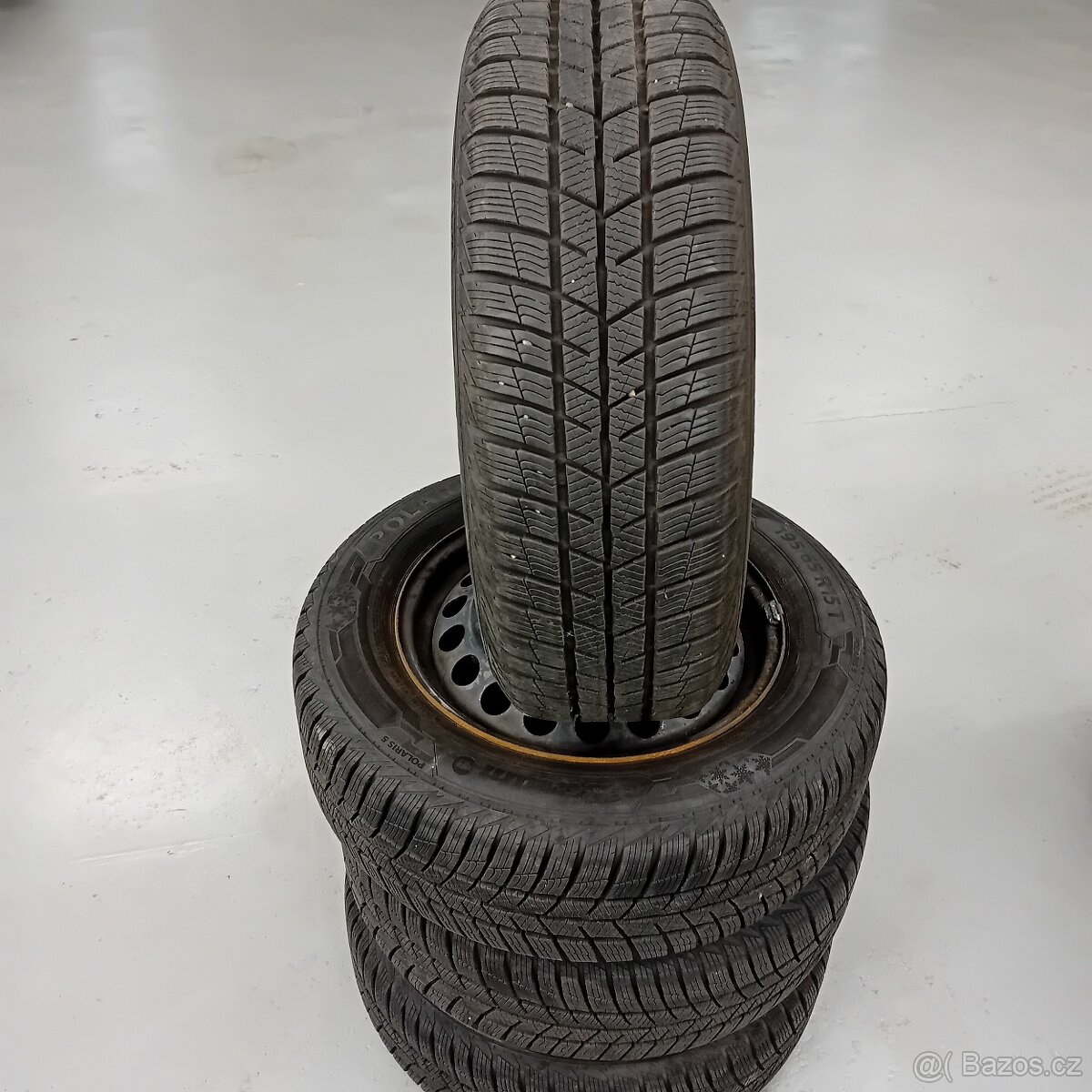 Pneu+disky Barum Polaris 5 195/65 R15T zimní