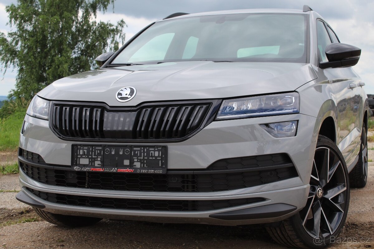 Škoda Karoq Sportline 1.5 TSI 110Kw 1.majitel 54600km kamera