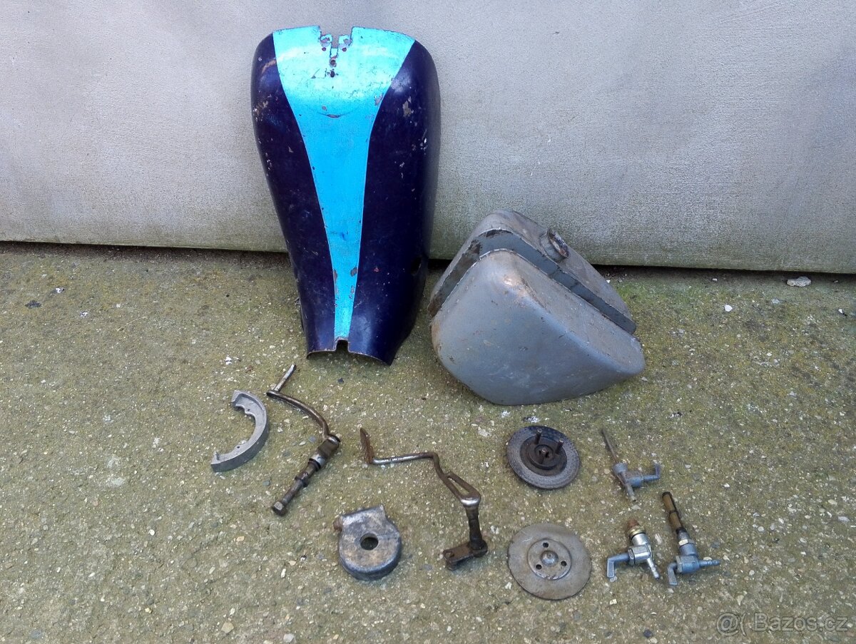 Drobné díly na moto Jawa Pionýr