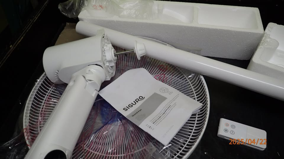 Ventilátor stojanový, Siguro FN-S470W čti...