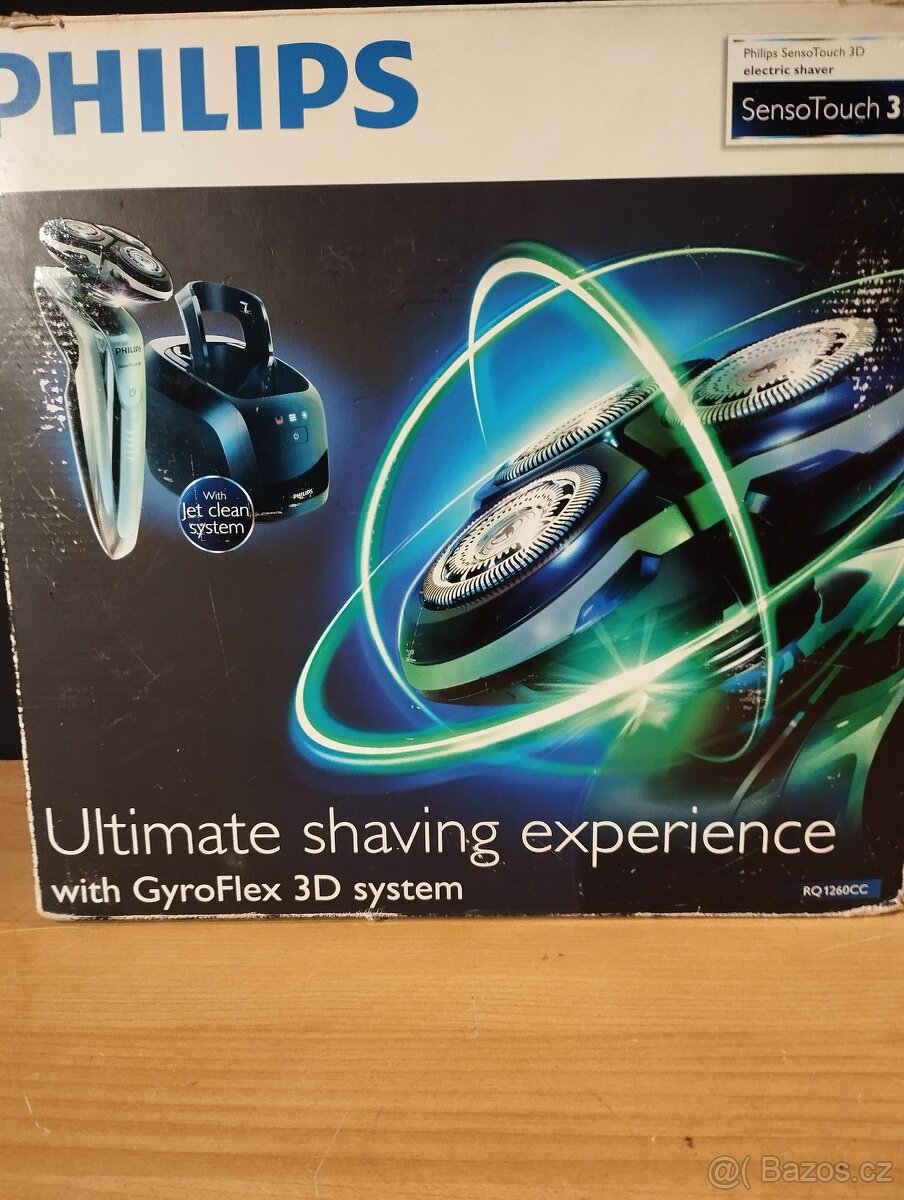 Holicí strojek Philips SensoTouch 3D- Nový