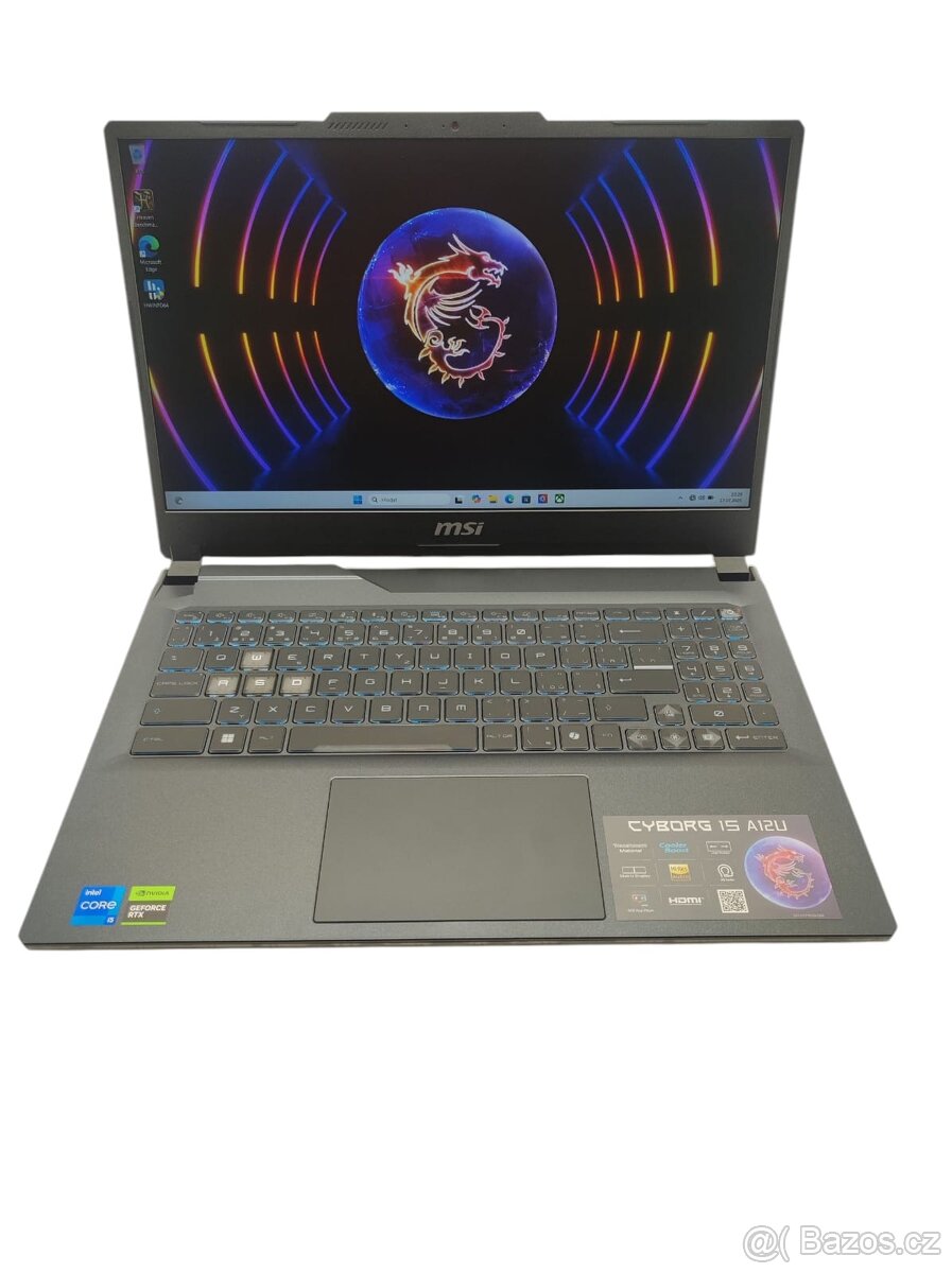 MSI Cybork 15 A12UC ( 12 měsíců záruka+Faktura )