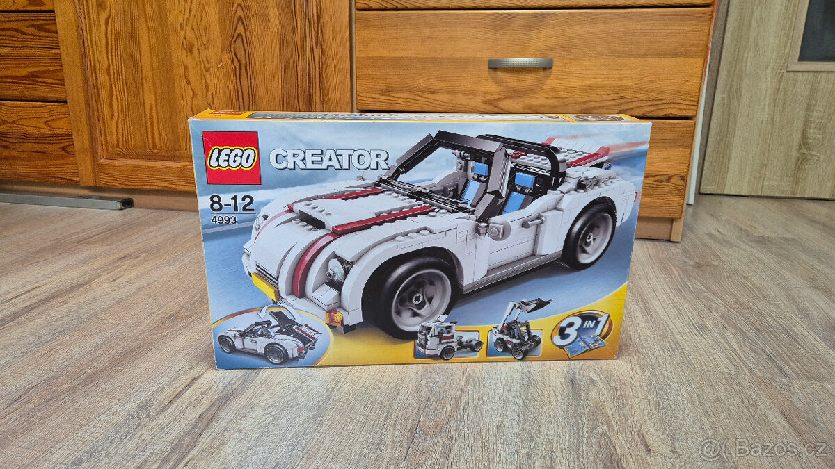 LEGO Creator 4993 – Sportovní auto / Kamion / Nakladač (komp