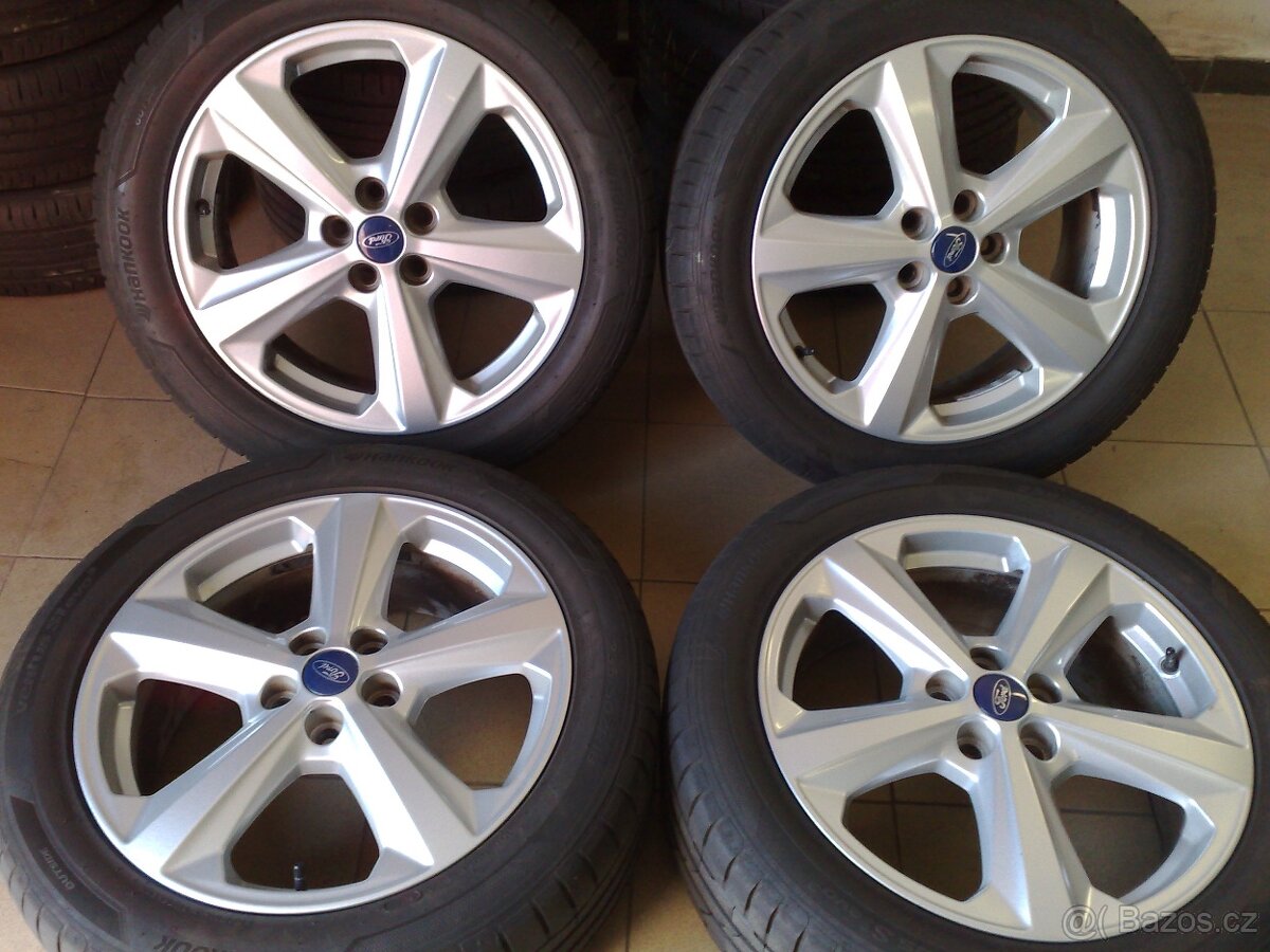 alu kola 5x108 r18 original ford 235/50/18 - čidla tpms