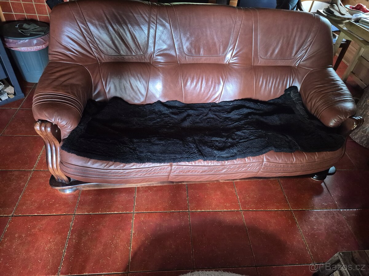 Prodám koženou sedačku