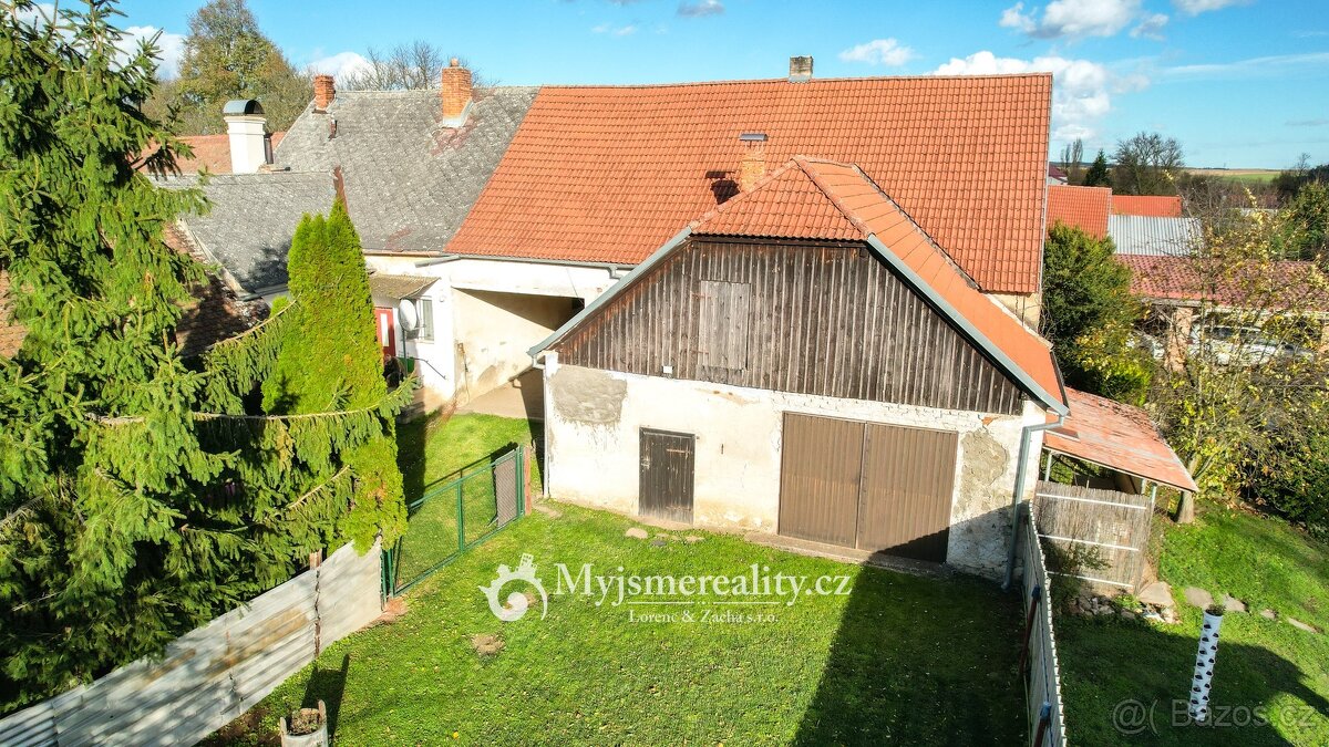 Prodej rodinného domu s pozemkem 923m², 3+1, 90 m², Šafov, o