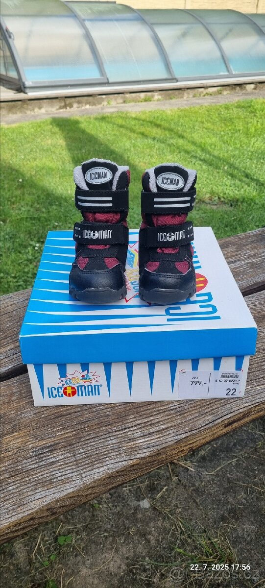 Dětské zimní boty - jako nové