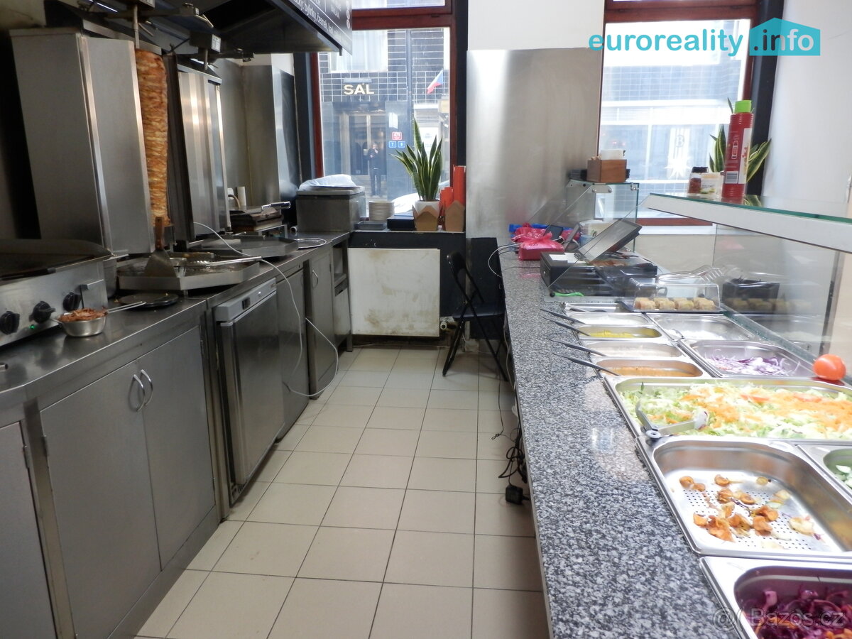 Pronájem, rychlé občerstvení, restaurace, 200 m2, Praha 7 - 