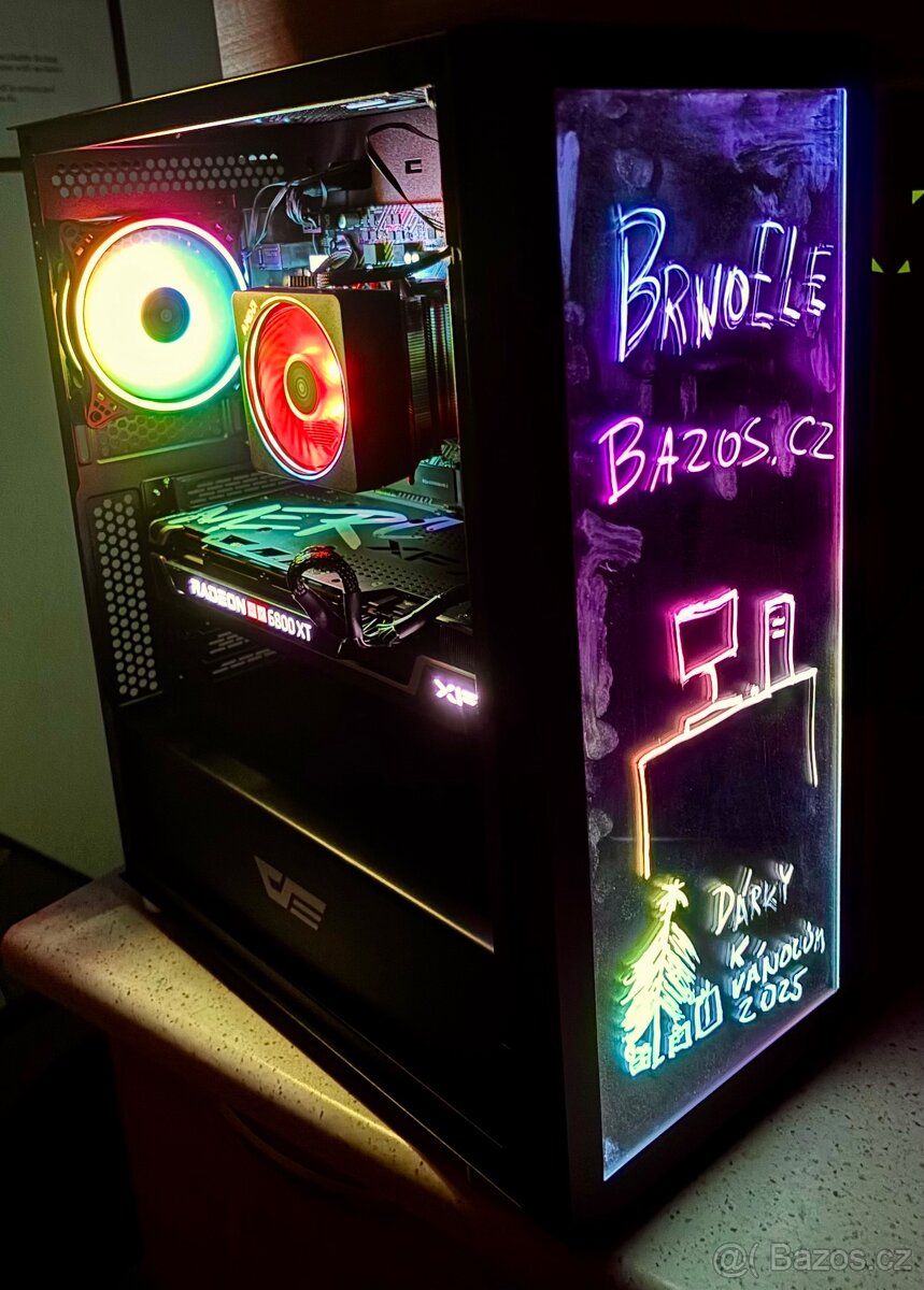 Herní PC – Ryzen 7 5700 / Radeon 6800 XT 16GB / 32 GB Ram