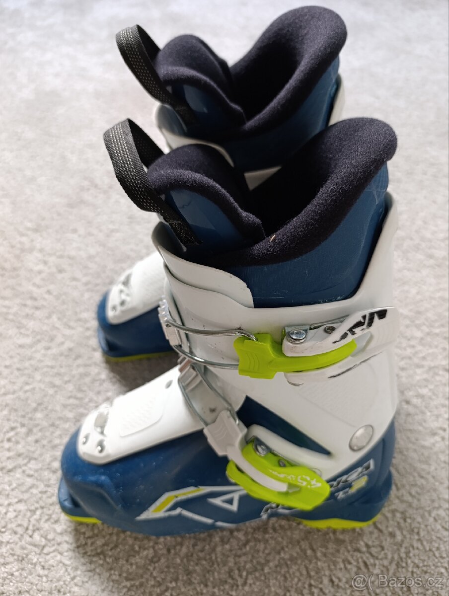 Lyžáky různé velikosti