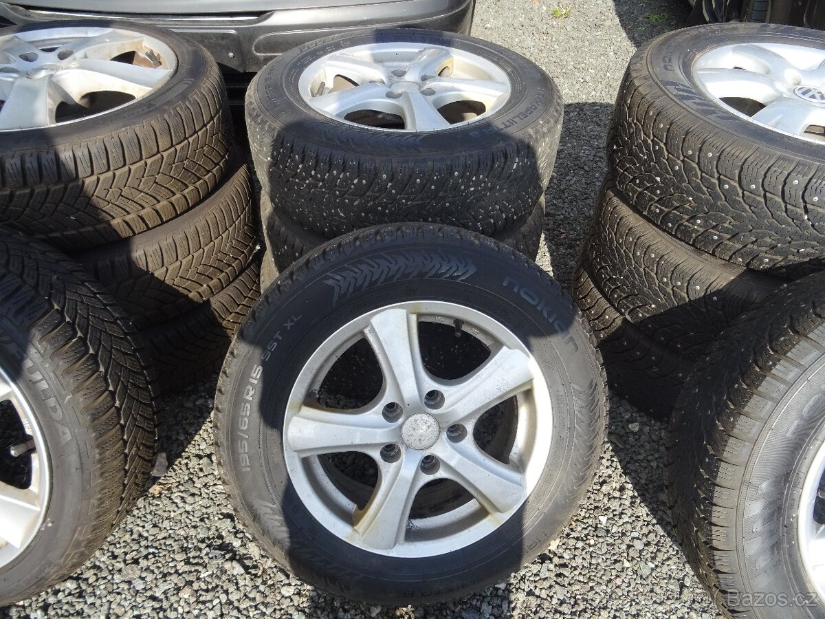 ALU KOLA ZIMNÍ PNEU 195/65/15