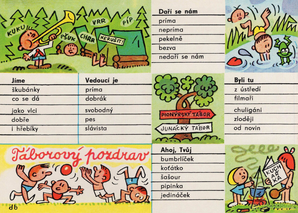 Pohlednice - M. Nesvadba