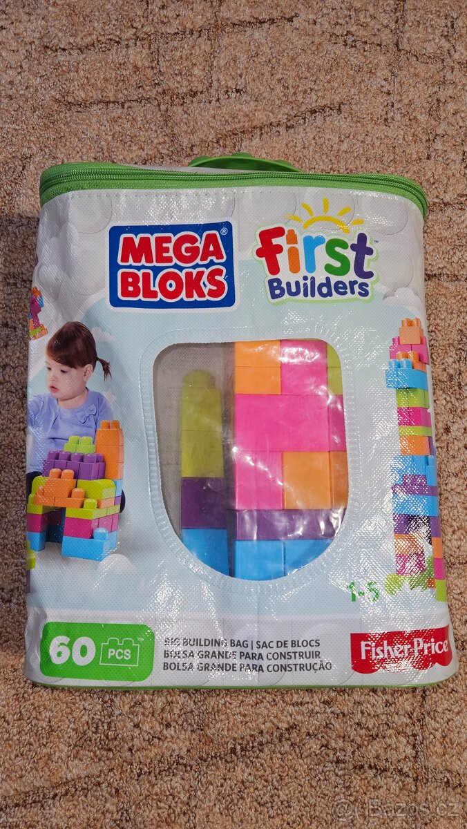 Stavebnice Mega bloks 60kusů
